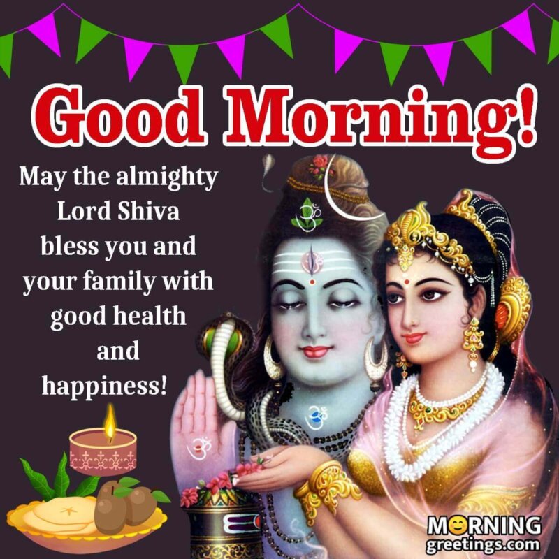 Good Morning Wishes – Lord Shiva – Har Har Mahadev - Good Morning ...